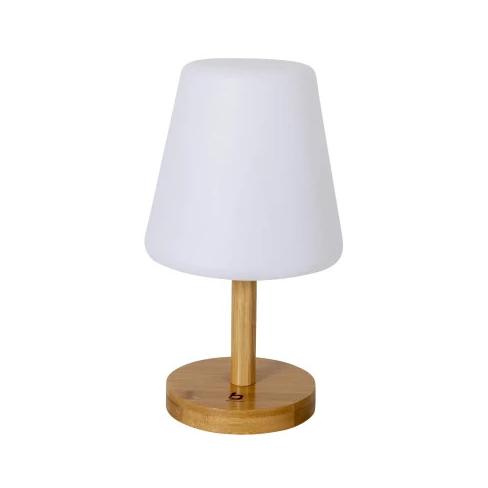 Фонарь Bo-Camp Cambridge Rechargeable 200 Lumen Bamboo/White