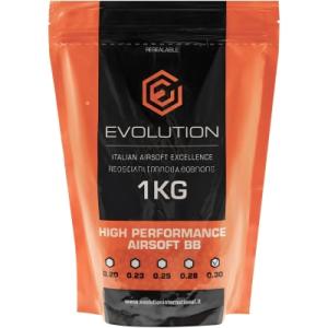 Страйкбольные шарики Evolution BB 6мм 0.30г High Performance White 1кг/уп (BBEA30-BOX)