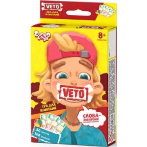 Настольная игра Danko Toys Вето (Veto) (мини) (укр.) (VETO-02-01U)