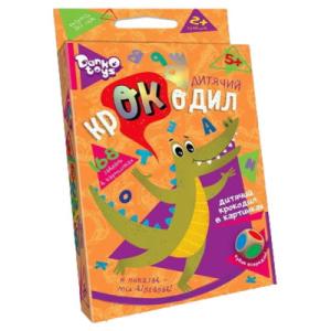 Настольная игра Danko Toys Детский крокодил, украинский (CROC-01-01U)