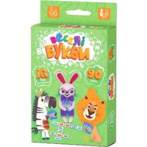 Настольная игра Danko Toys Весёлые буквы, украинский (G-VB-01U)