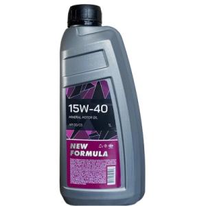 Моторное масло NEW FORMULA 15w-40 (SG/CD) кан. 1л ПЕ (0,9кг) (NF196253)