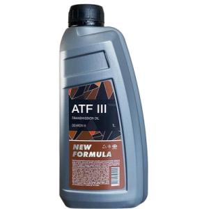 Трансмісійна олива NEW FORMULA ATF III 1л ПЕ (0,9кг) (NF196266)