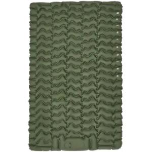 Матрас надувной Naturehike CNK2550WS019, 200х125х6.5 см, зелений, із вбудованою помпою (6977465869616)