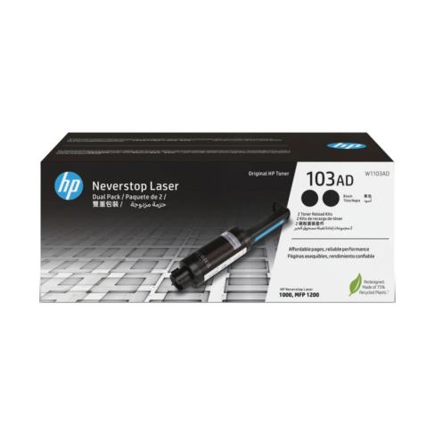Тонер-картридж HP Neverstop 103AD Toner Reload Kit 2-Pack