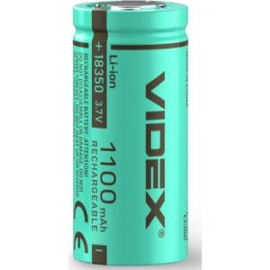 Аккумулятор 18350 1100mAh bulk/1шт Videx (18350/1100/1B)
