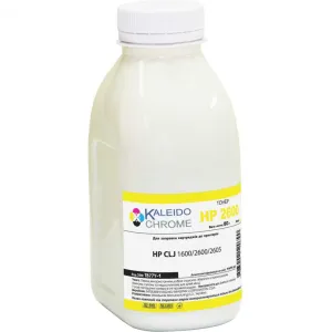 Тонер HP CLJ 1600/2600/2605 , 80г Yellow Kaleidochrome (TB77Y-1)