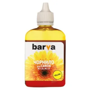 Чернила Barva CANON BCI-24 90г YELLOW (C24-284)