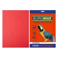 Бумага Buromax А4, 80g, INTENSIVE red, 20sh (BM.2721320-05)