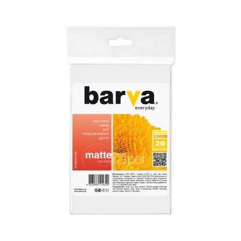 Фотопапір Barva 10x15 Everyday 220г Matte (IP-AE220-223)