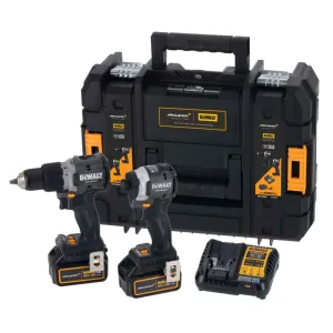 Набор электроинструментов DeWALT McLaren F1, 18V XR Li-lon, 2шт. кейс, 2 АКБ, ЗУ (DCK200MM2T)
