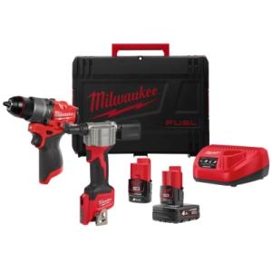 Набор электроинструментов Milwaukee M12 FPP2D2-422X FUEL POWER PACK IN2 (4933480593)
