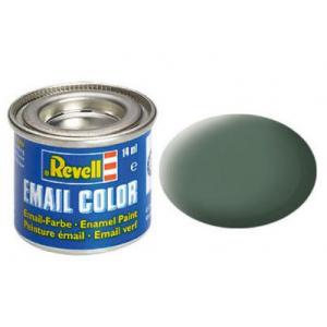 Аксесуари до збірних моделей Revell Фарба емалева 67. Сіро-зелена матова. 14 мл (RVL-32167)