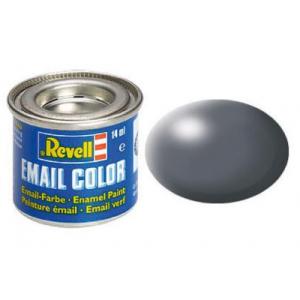 Аксесуари до збірних моделей Revell Фарба емалева 378. Темно-сіра, шовково-матова. 14 мл (RVL-32378)