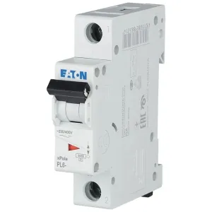 Автоматичний вимикач Eaton 1-п. М1 С 6А PL6 6кА