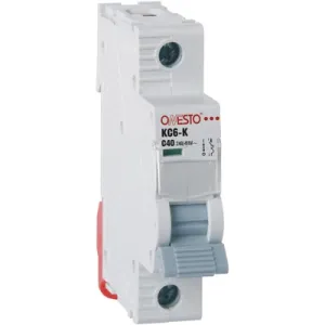Автоматичний вимикач ONESTO 1п С 25А MCB 4,5kA (KC6-K)