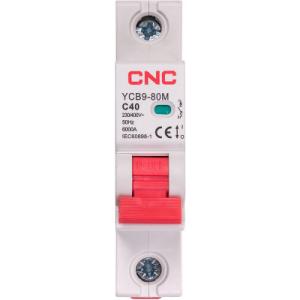 Автоматичний вимикач CNC YCB9-80M 1P C40 6ka (NV821464)