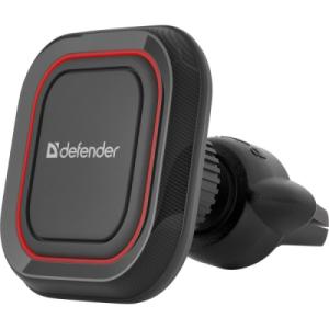 Универсальный автодержатель Defender CH-129 красный, магнит, на решетку вентиляции (29130)
