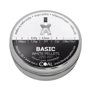 Пульки Coal Basic 4,5 мм 0,47 г 200 шт/уп (200WPB45)