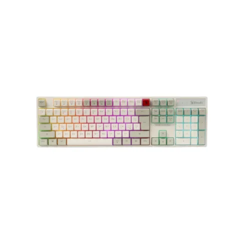 Клавиатура A4Tech Bloody B230N USB UA White (4711421003131)