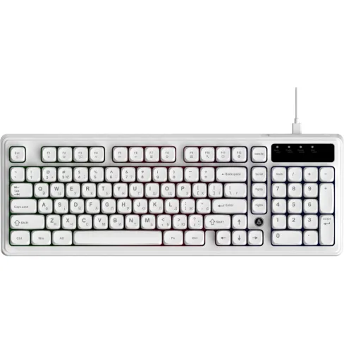 Клавиатура Ajazz AF98 USB UA White (AF98-W)