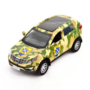 Масштабная модель автомобиля TechnoDrive Автомодель серии Шевроны Героев - Kia Sportage R - 56 ОМПБр (250362M)