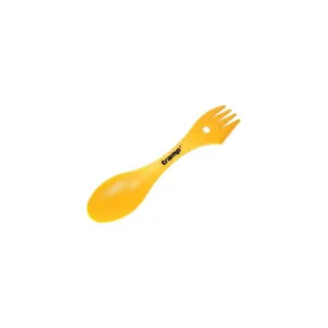 Ложка-вилка туристическая Tramp пластик Yellow (UTRC-069-yellow)