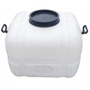 Емкость для воды Пласт Бак квадратная пищевая 100 л прямоугольная белая выдувная (6279)