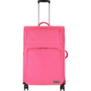 Чемодан Bagland Валенсія велика 83 л 003796627 Яскраво-малинова (831517572)