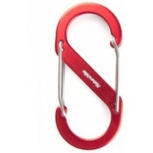 Карабін туристичний Naturehike S-type NH20GS004, 4 см, червоний (6927595747100)