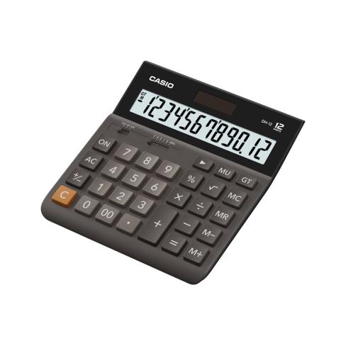 Калькулятор Casio DH-12-BK-S-EP, чорний (CALC-CAS-DH-12-BK-S)