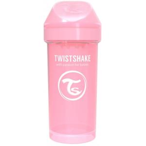 Поильник-непроливайка Twistshake 360 мл 78279 светло-розовая (69893)