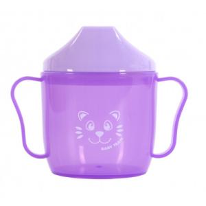 Поильник-непроливайка Baby Team зі спаутом фиолетовая 180 мл (5007_фиолетовый)