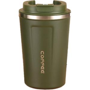 Термокружка Merlion 380 мл, зелена (Termo-304-380Gr)