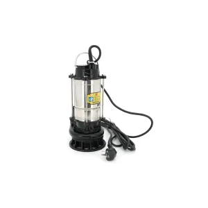 Погружной насос Voltronic 370W, 220V, до 5 м³/ч, подъем до 5 м, 40 мм, INOX, 390х175х190мм, 5.825 кг + переходник (YT-P-370-5)