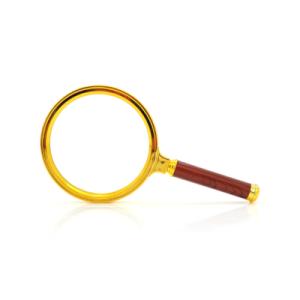 Лупа Voltronic ручна Red Wood, діаметр 90мм (YT3998)