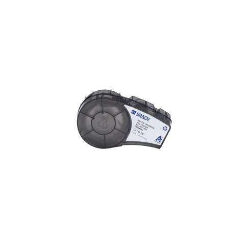 Стрічка для принтера етикеток Brady M21-137-423, 50.8мм х 19.05мм, 73ет, black on white, глянцевий поліестер (152099)
