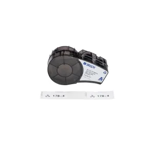 Лента для принтера этикеток Brady M21-136-499, 38.1мм х 19.05мм, 91шт, black on white, нейлон (152093)
