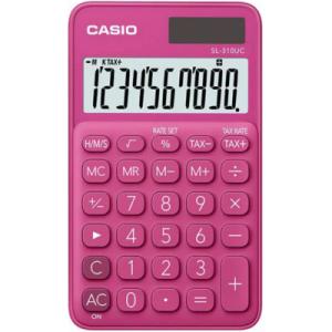 Калькулятор Casio SL-310UC-RD-W-EC, красный (CALC-CAS-SL-310UC-RD)