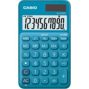 Калькулятор Casio SL-310UC-BU-W-EC, синий (CALC-CAS-SL-310UC-BU)