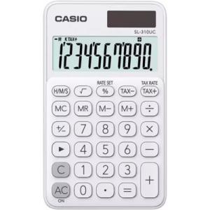 Калькулятор Casio SL-310UC-WE-W-EC, белый (CALC-CAS-SL-310UC-WE)