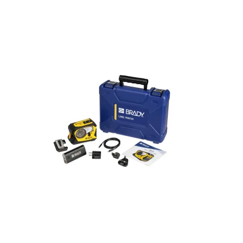 Принтер этикеток Brady M211 bluetooth, KIT, АКББ ЗП, кейс, картрідж M21-750-499, кліпса (170390)