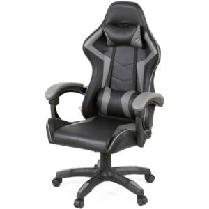 Крісло ігрове Аклас Бешкет ANF підліткове Чорний (PU-чорний/сірий) (00160338)