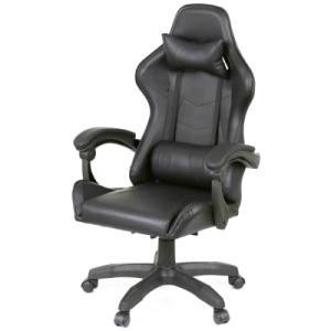 Крісло ігрове Аклас Бешкет ANF підліткове Чорний (PU-чорний) (00160337)