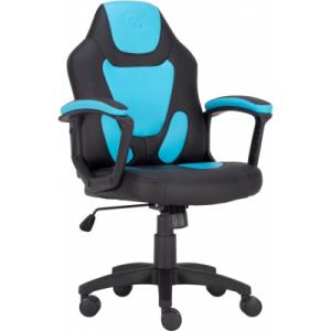 Крісло ігрове GT Racer X-1414 Black/Light Blue
