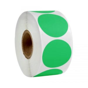 Етикетка UKRMARK термо ECO 38x38/ 0.1тис, коло, зелений (900390)