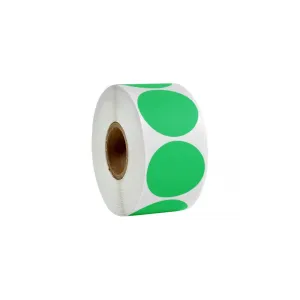 Этикетка UKRMARK термо ECO 38x38/0.1тыс, круг, зеленый (900390)
