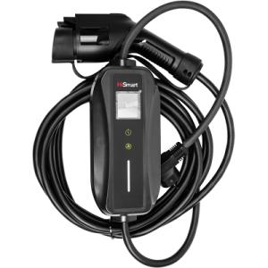 Зарядний пристрій для електромобіля HiSmart Type 1-Schuko (220V), 6-16A, 5 м (EV200849)