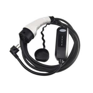 Зарядний пристрій для електромобіля HiSmart Type 2-Schuko (220V), 16A, 3.5кВт, 1-фазный, 5м (EV200764)