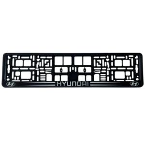 Рамка номерного знака Poputchik Hyundai (24-106-IS)